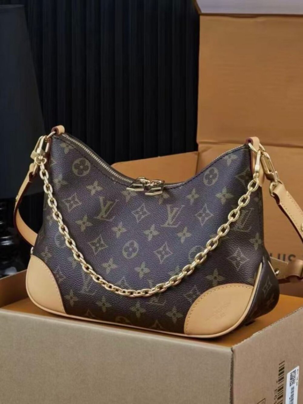 Louis Vuitton Boulogne Monogram Crossbody Bag